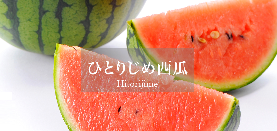 ひとりじめ西瓜